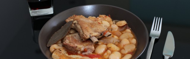 Pois du Cap façon Cassoulet au porc