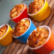 Minis soufflés aux poireaux
